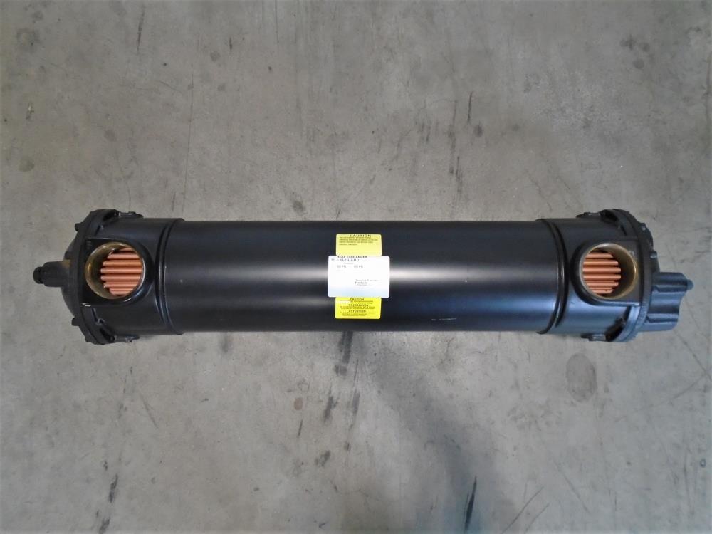 Thermal Transfer Shell and Tube Heat Exchanger, Copper Tubes, A-1636-3-6-F-BR-Z